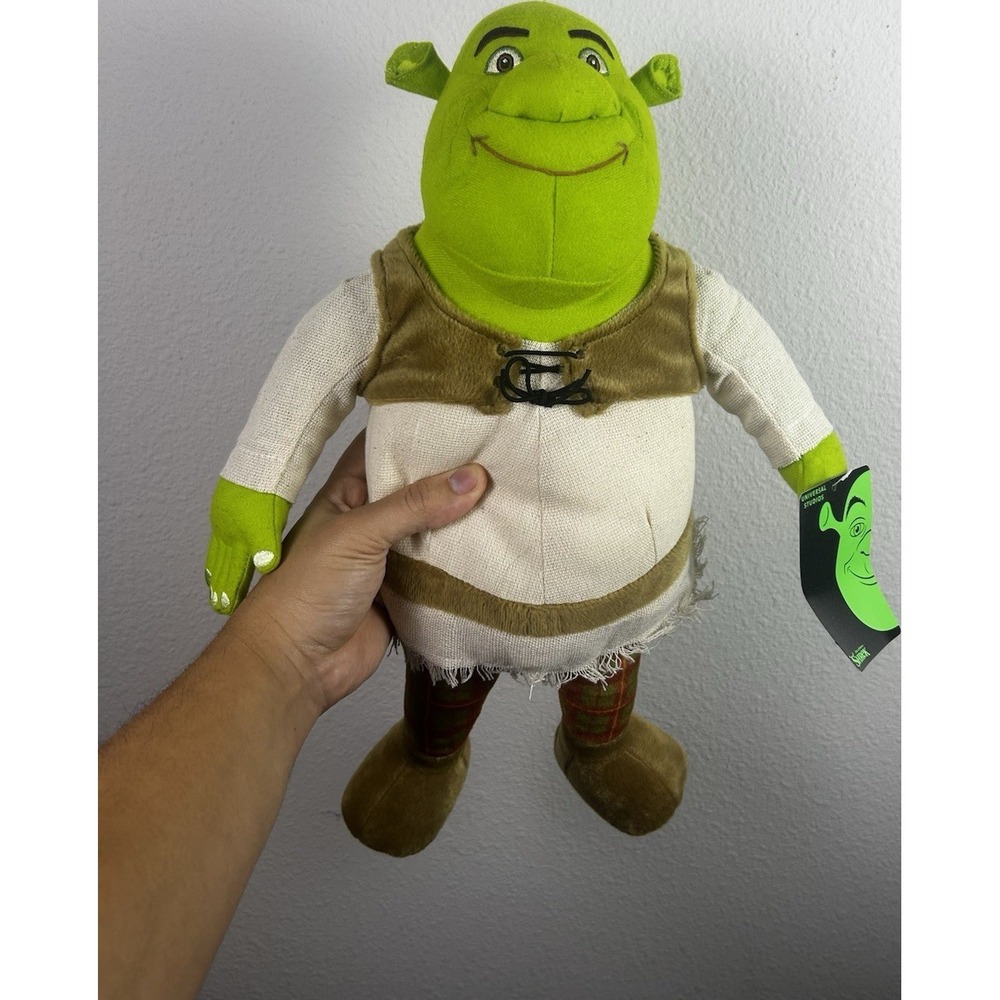 Shrek Plush Stuffed Doll - Official Character Plush NWT